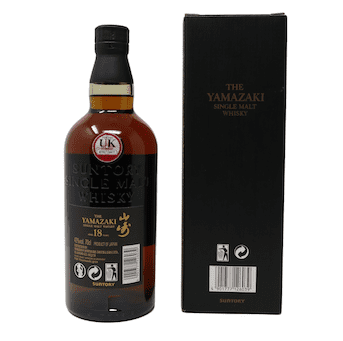 Yamazaki 18 Year Old Single Malt Japanese Whisky The Rare Whisky